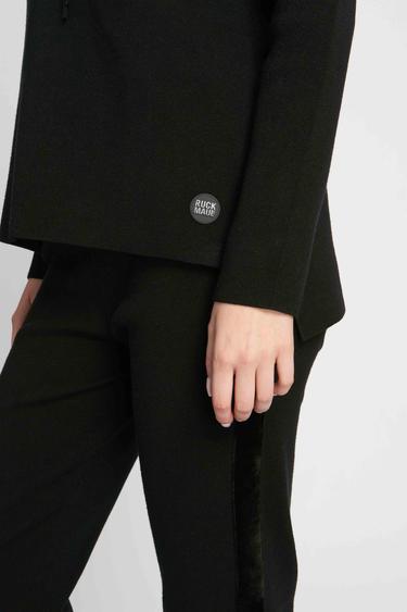  Kadın Kazak 21803 9000 - 9000 NERO