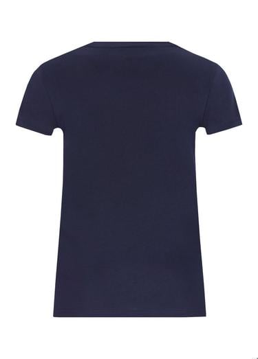  Kadın Tişört 23606 166 - 166 NAVY BLUE