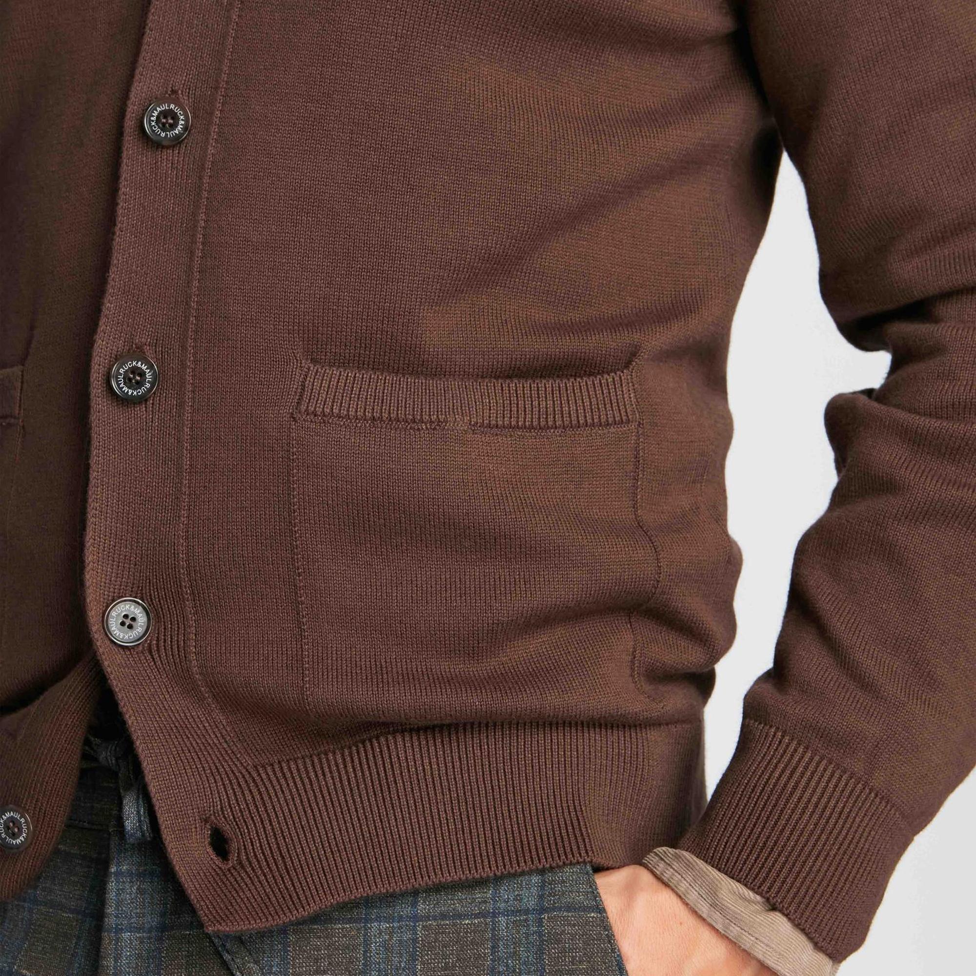 Erkek Hırka 23228 14527 - Chesnut