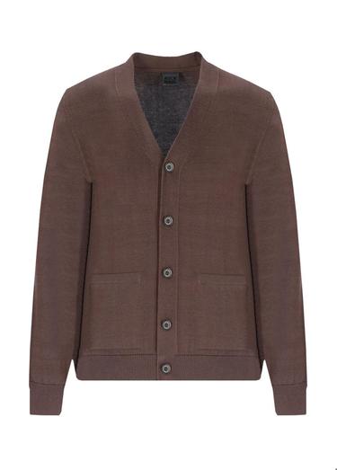  Erkek Hırka 23228 14527 - Chesnut