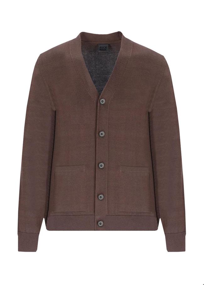  Erkek Hırka 23228 14527 - Chesnut