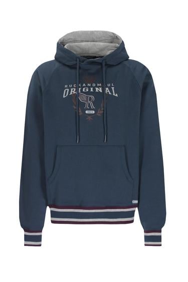  Erkek Kapüşonlu Sweatshirt 23003 353 - Space green