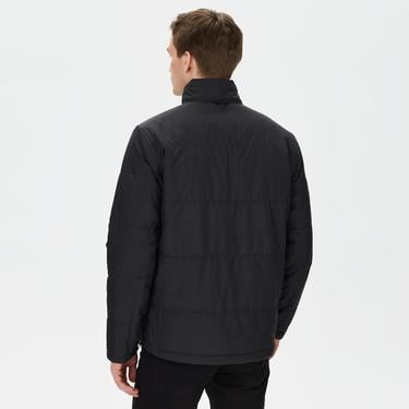  Jack Wolfskin Eiswald Parka Erkek Siyah Mont