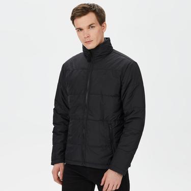  Jack Wolfskin Eiswald Parka Erkek Siyah Mont