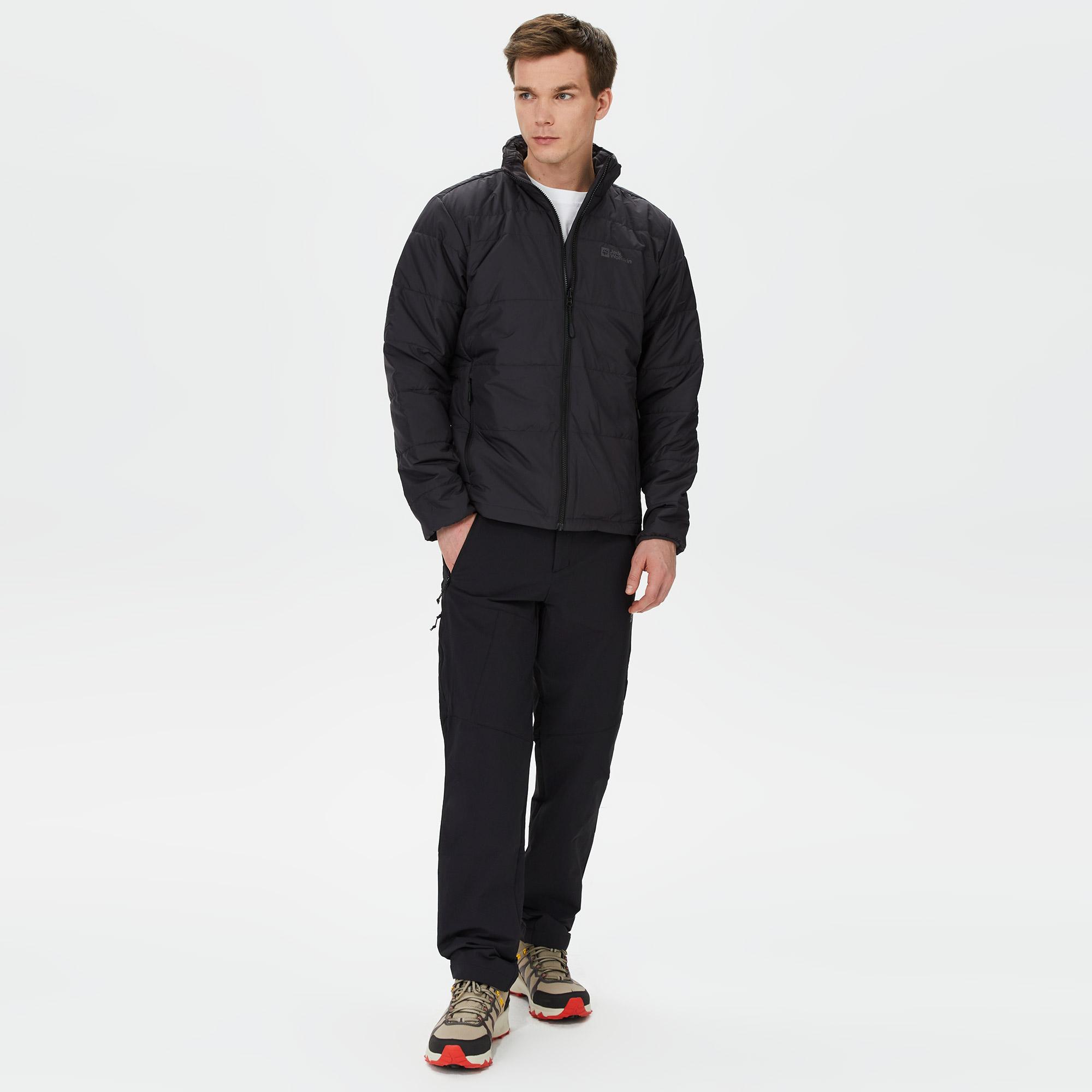 Jack Wolfskin Glastaltiner Erkek Siyah Outdoor Pantolon