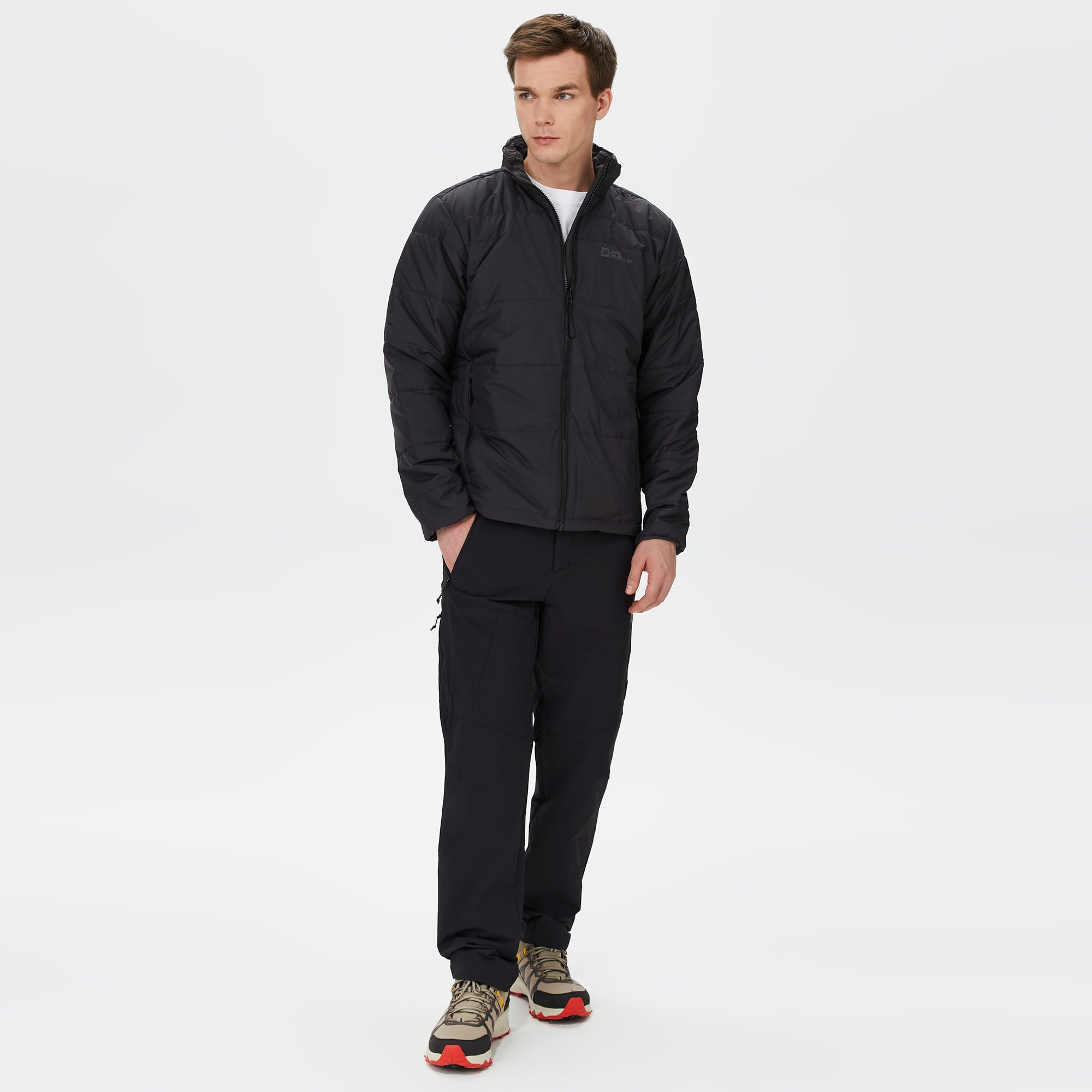  Jack Wolfskin Glastaltiner Erkek Siyah Outdoor Pantolon