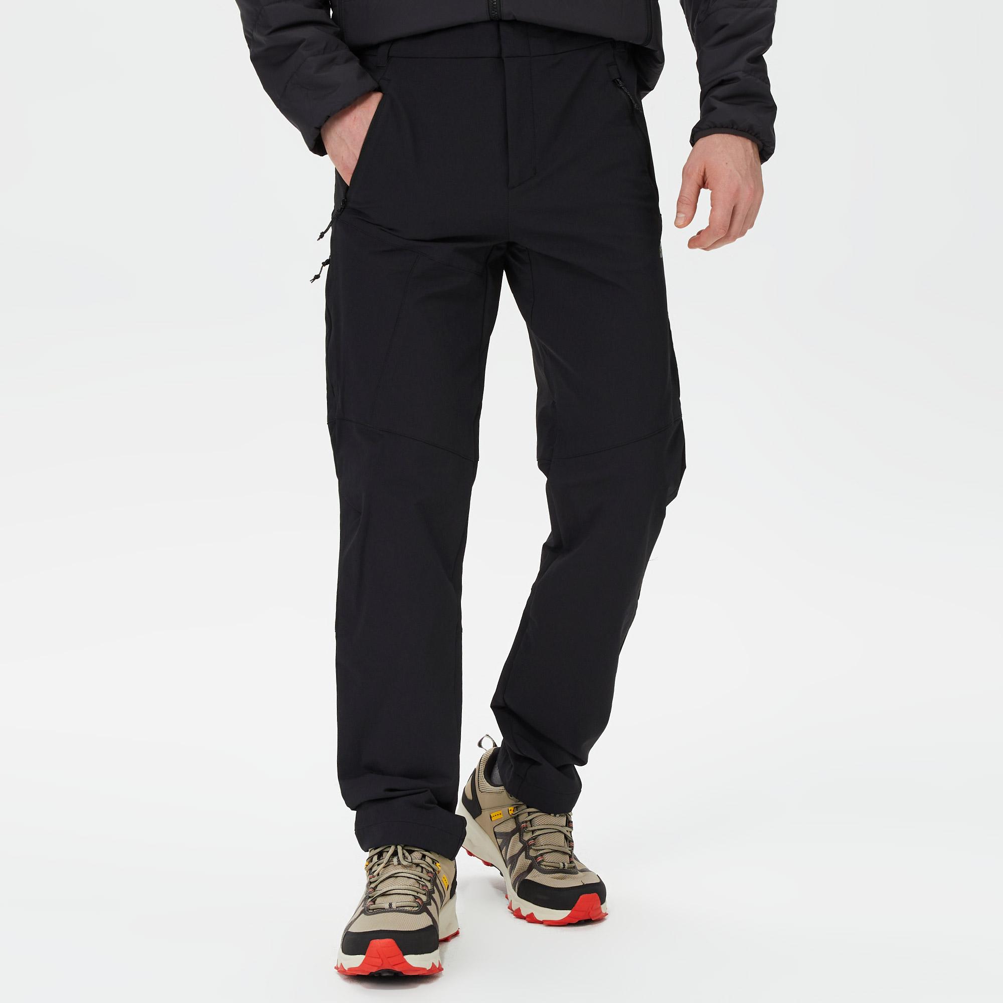 Jack Wolfskin Glastaltiner Erkek Siyah Outdoor Pantolon