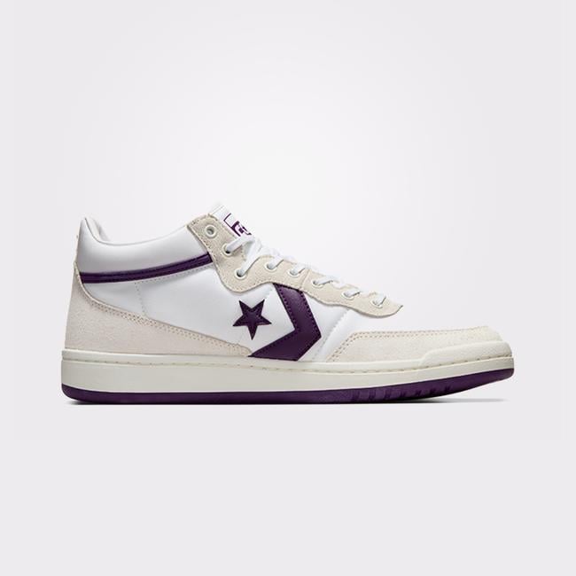  Converse Fastbreak Pro Naylon Unisex Beyaz Süet Sneaker