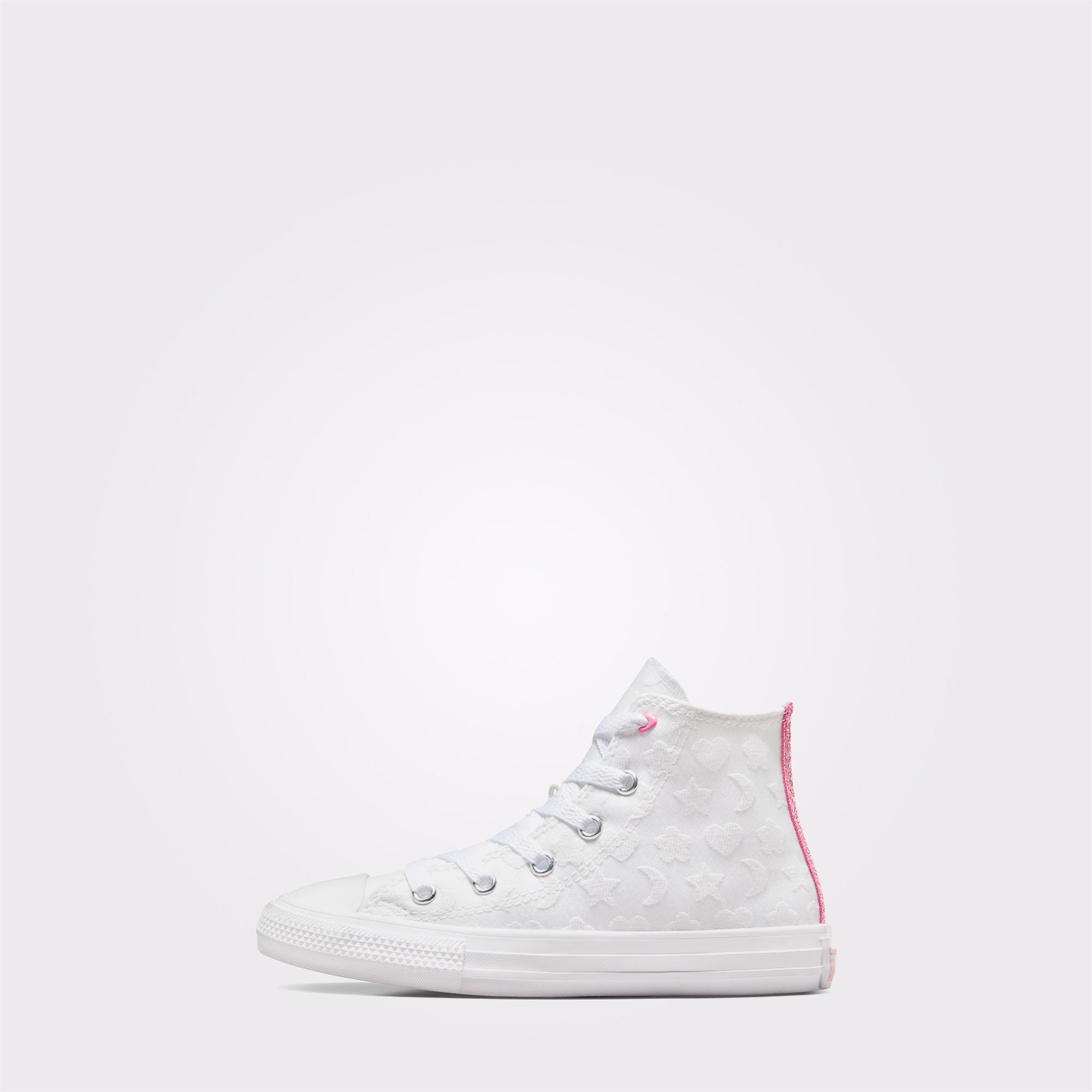 Converse Chuck Taylor All Star Sparkle Çocuk Beyaz Sneaker