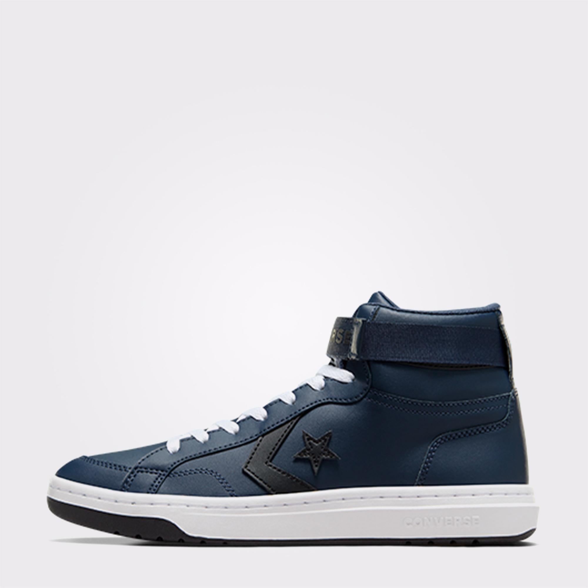Converse Pro Blaze V2 Unisex Lacivert Deri Sneaker