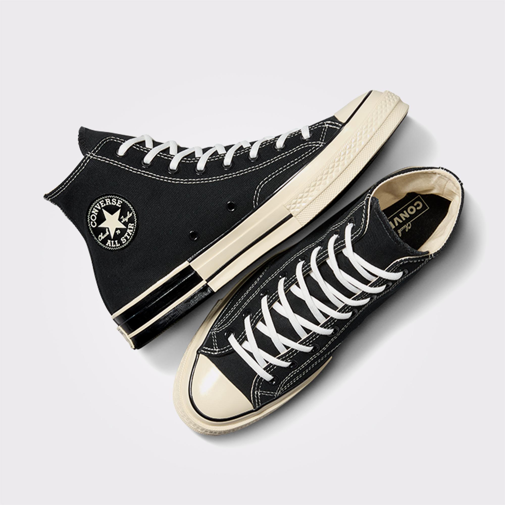 Converse Chuck 70 Black & White Unisex Siyah Sneaker