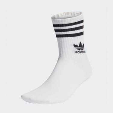  adidas Originals Crew 2000 Running 3'lü Unisex Beyaz Çorap