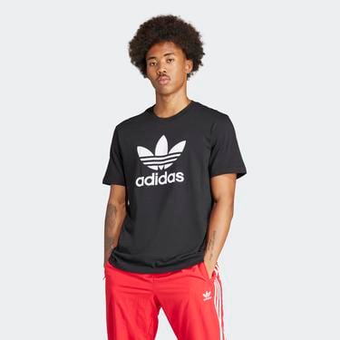  adidas Trefoil Erkek Siyah T-Shirt