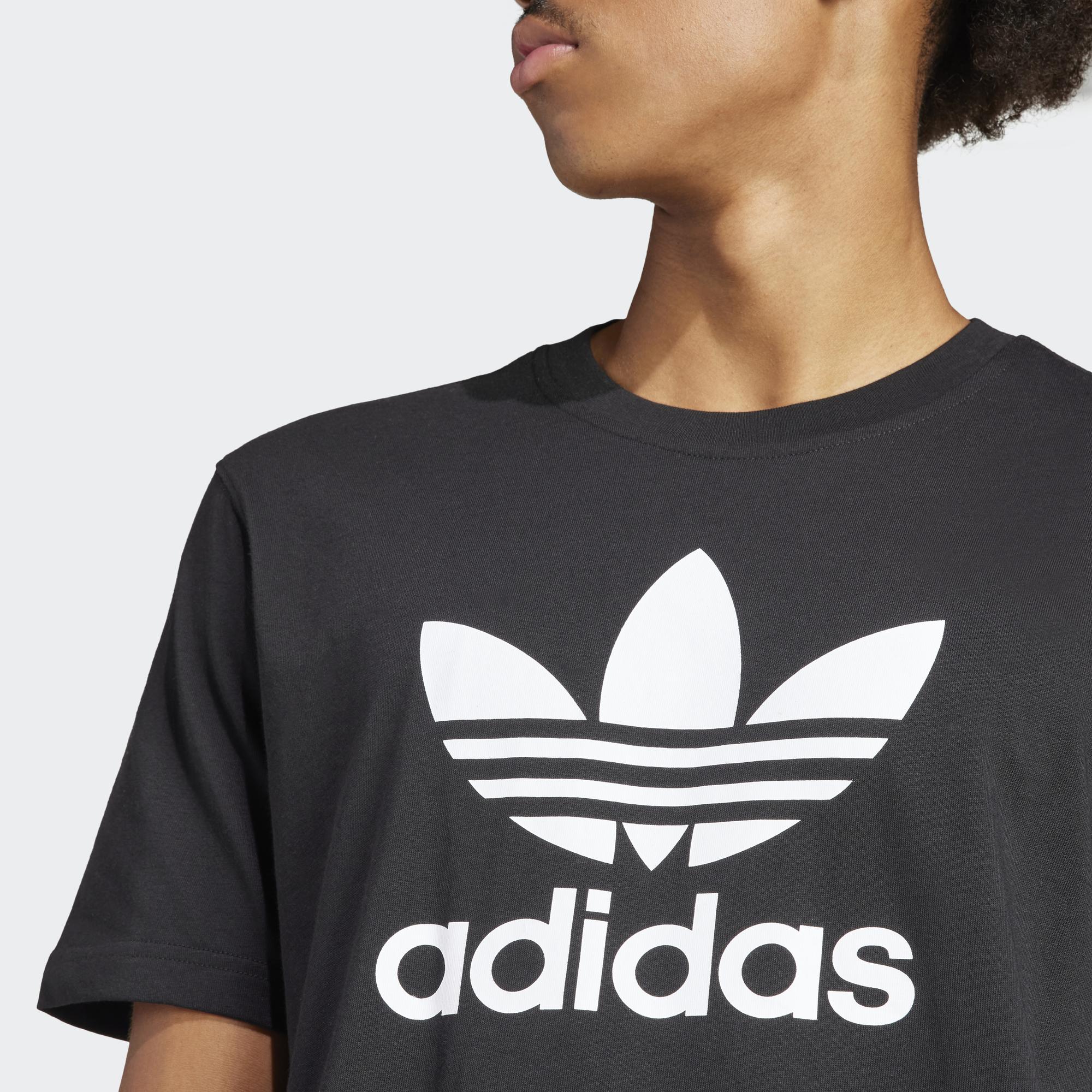 adidas Trefoil Erkek Siyah T-Shirt