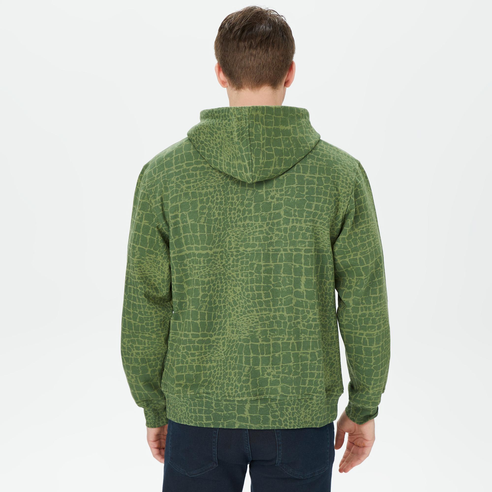 The Hundreds Croc Erkek Yeşil Hoodie
