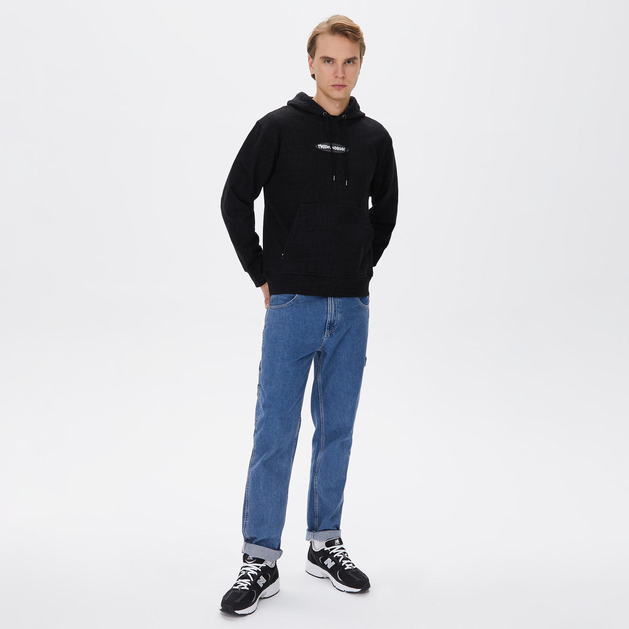 The Hundreds Croc Erkek Siyah Sweatshirt