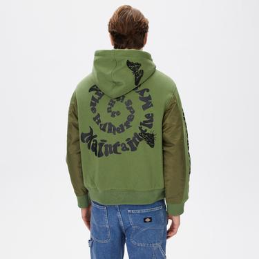  The Hundreds Moth Bomber Erkek Yeşil Ceket
