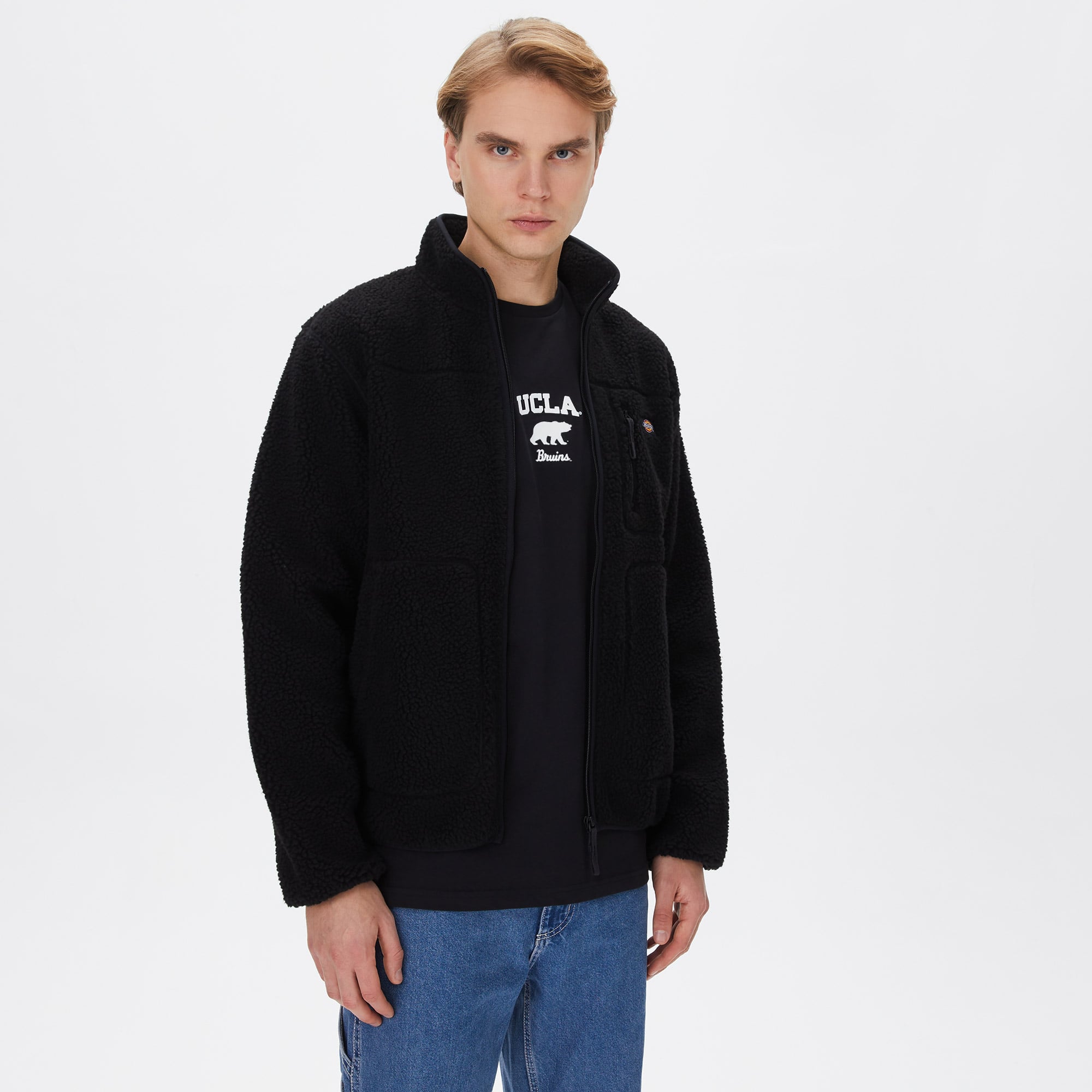  Dickies Mount Hope Erkek Siyah Sweatshirt