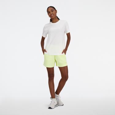  New Balance Hyperembossed Kadın Sarı Şort