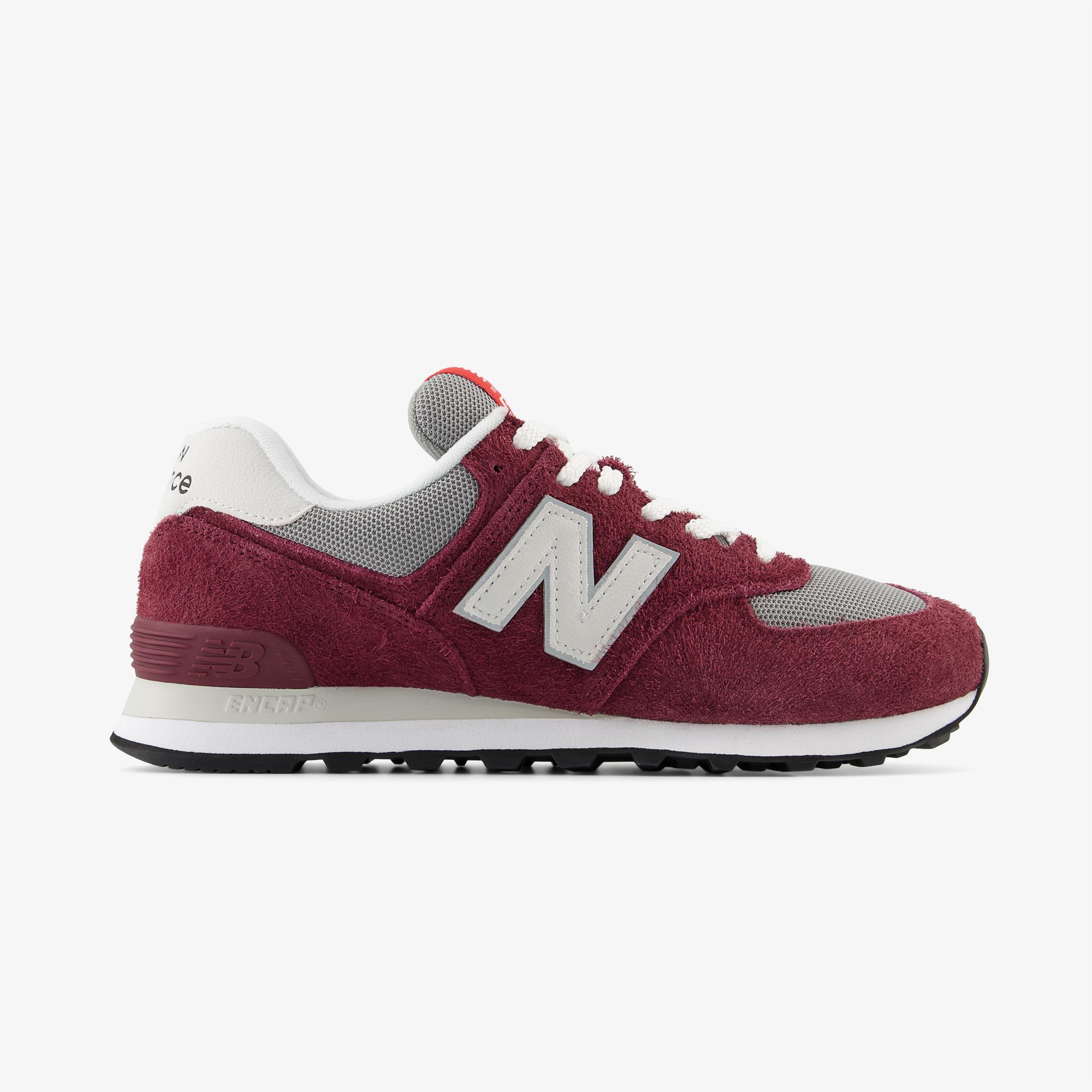 New Balance 574 Lifestyle Unisex Bordo Spor Ayakkabı