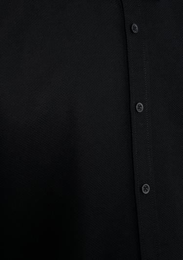  Mavi Siyah Gömlek Slim Fit / Dar Kesim 0210944-900