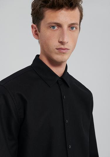  Mavi Siyah Gömlek Slim Fit / Dar Kesim 0210944-900