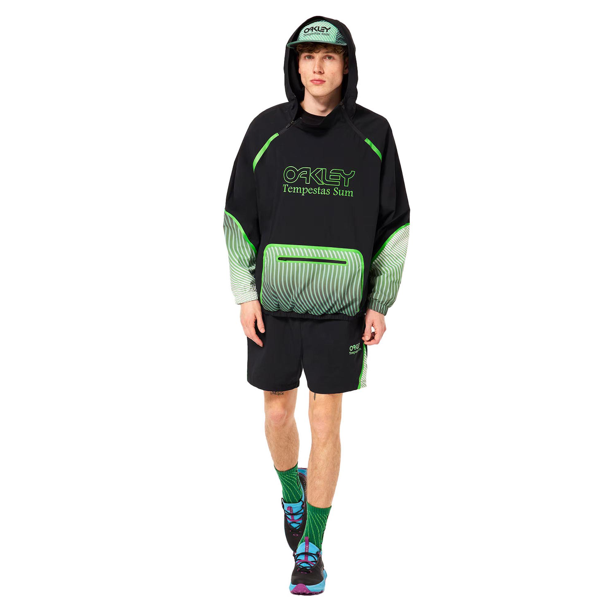 Oakley Tempestas Sum Anorak Erkek Siyah Snowboard Ceketi