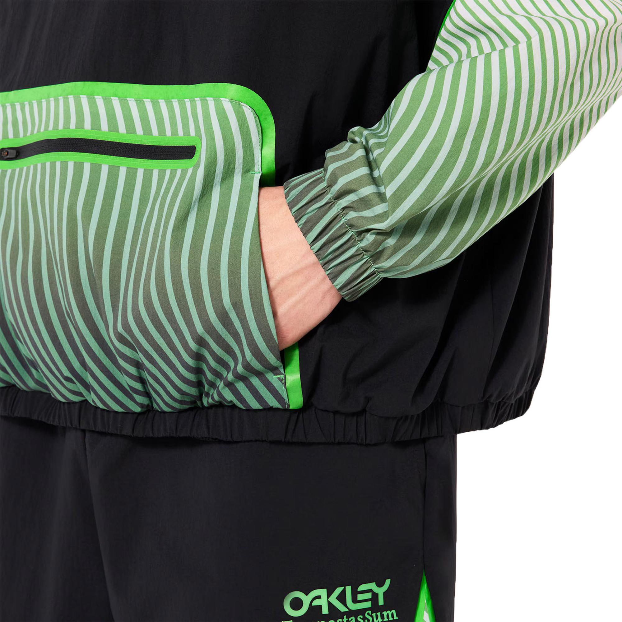 Oakley Tempestas Sum Anorak Erkek Siyah Snowboard Ceketi