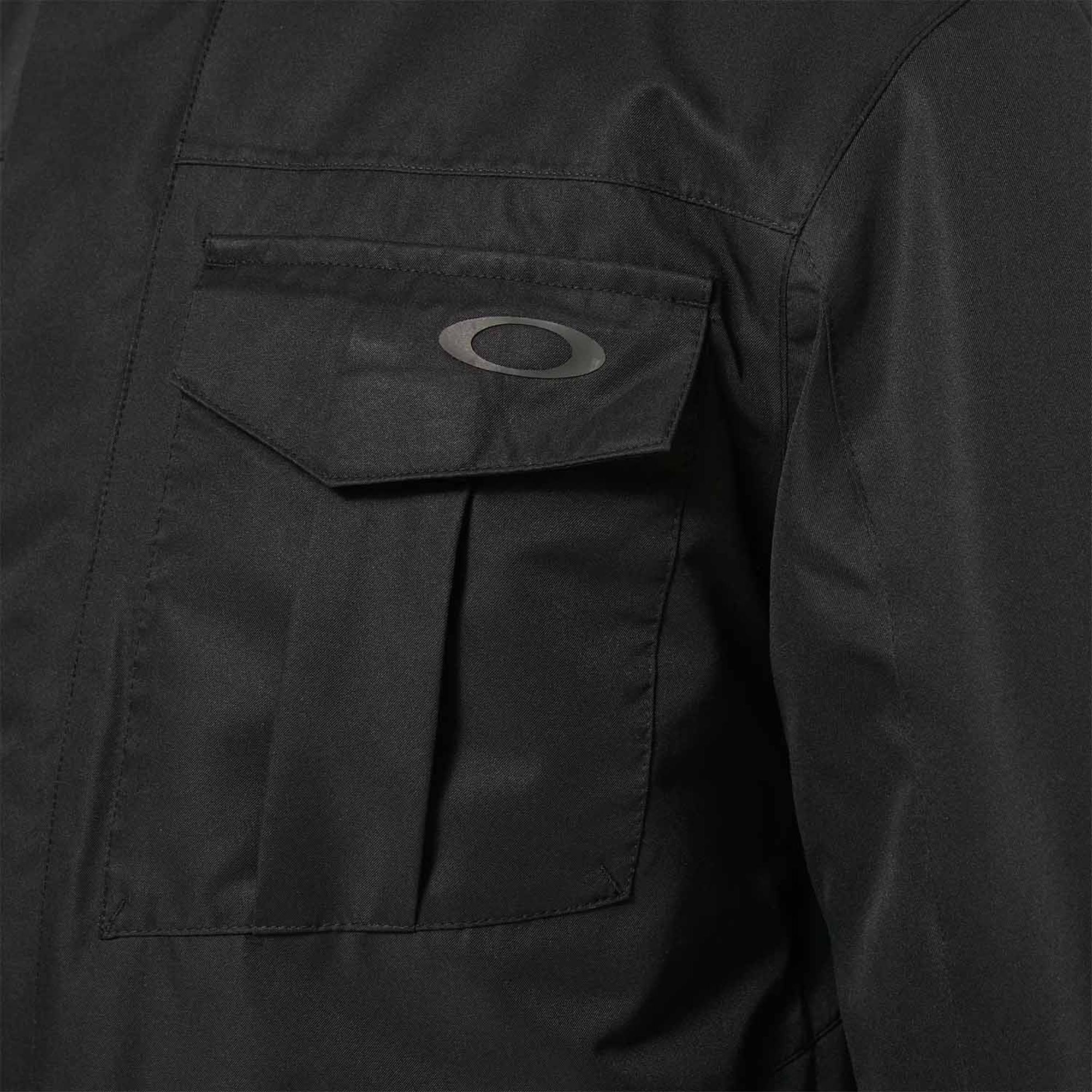 Oakley Core Divisional Rc Insulated J Erkek Siyah Snowboard Ceketi