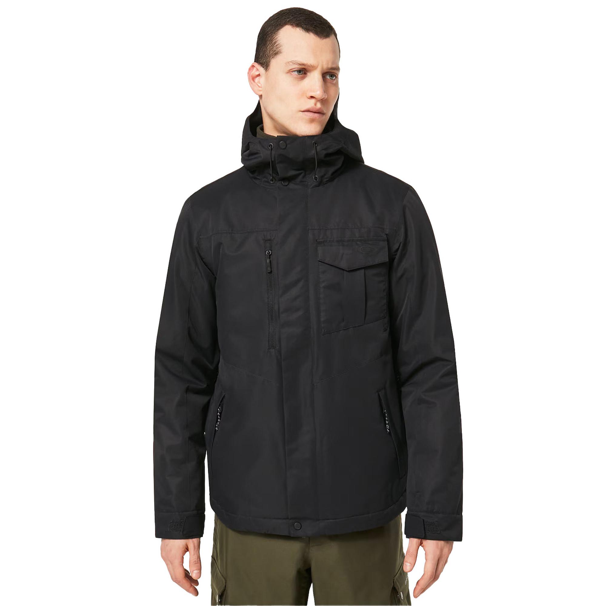 Oakley Core Divisional Rc Insulated J Erkek Siyah Snowboard Ceketi