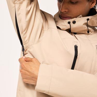  Oakley Core Divisional Rc Insulated J Erkek Bej Snowboard Ceketi