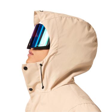  Oakley Core Divisional Rc Insulated J Erkek Bej Snowboard Ceketi