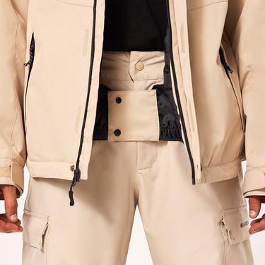  Oakley Core Divisional Rc Insulated J Erkek Bej Snowboard Ceketi