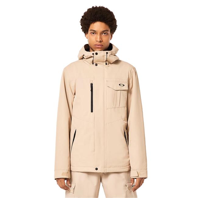  Oakley Core Divisional Rc Insulated J Erkek Bej Snowboard Ceketi