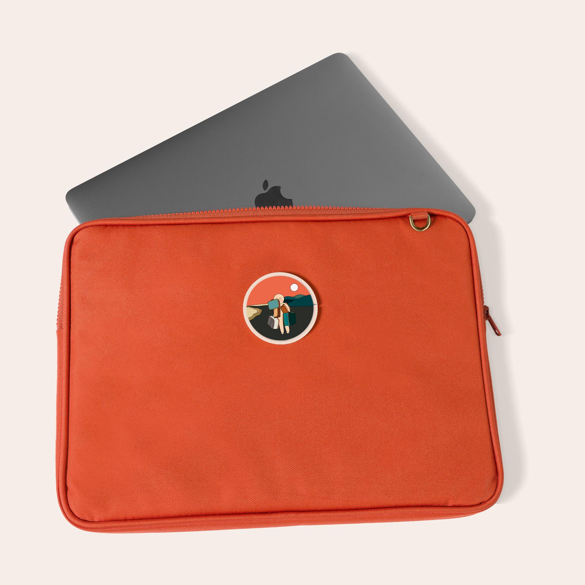Gi Design Runo Laptop Çantası + Adaptör Çantası Unisex