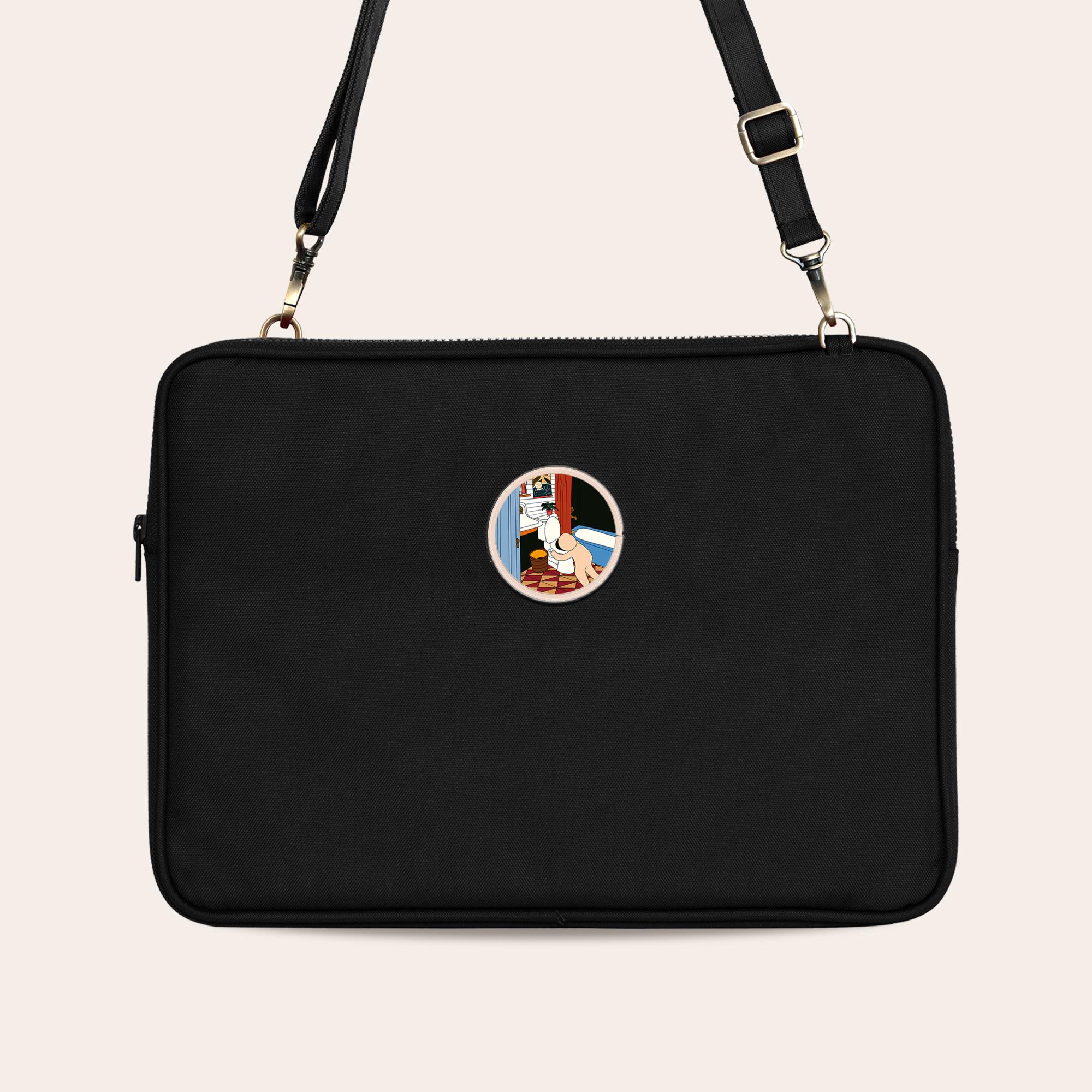 Gi Design Runo Laptop Çantası + Adaptör Çantası Unisex