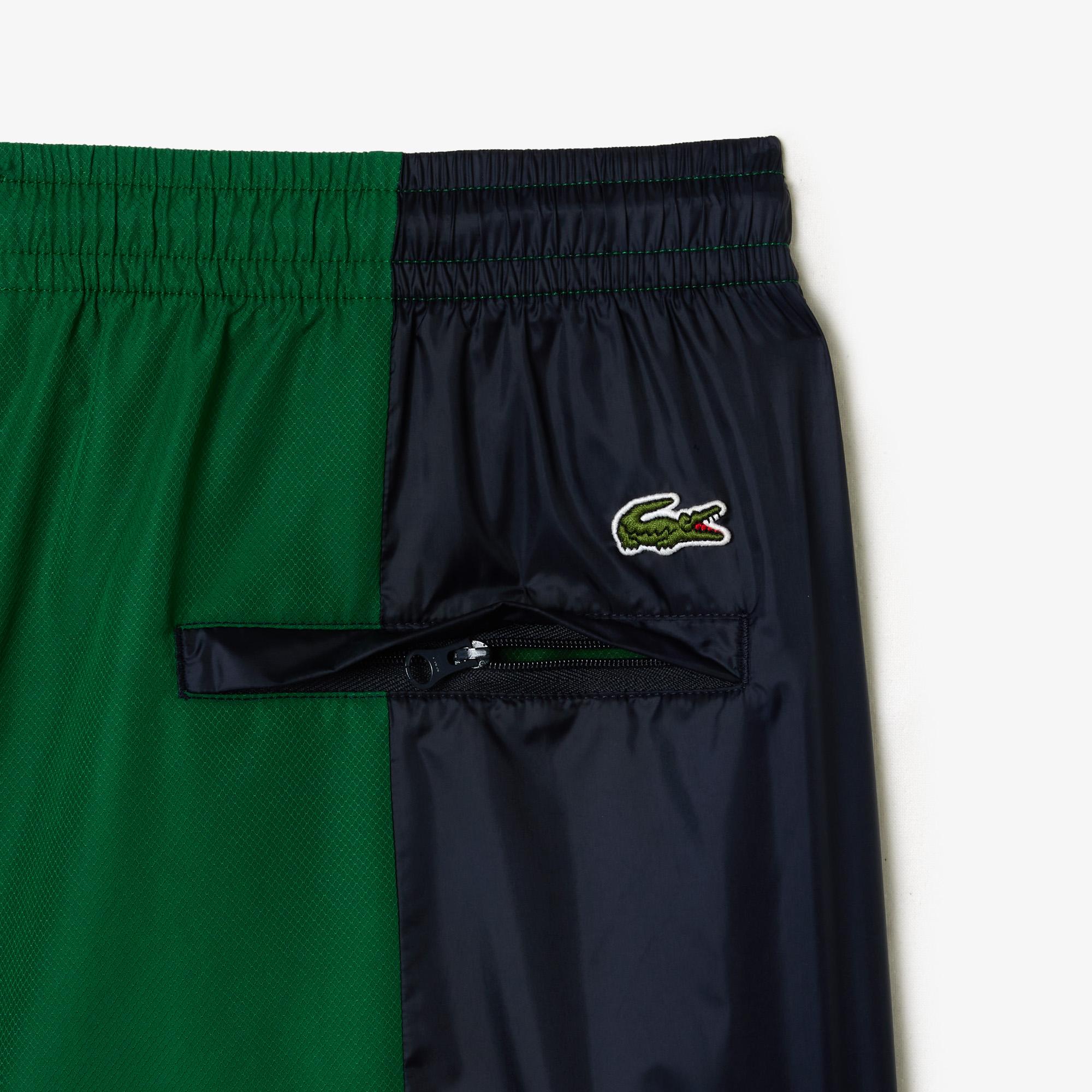 Erkek Relaxed Fit Renk Bloklu Renkli Eşofman Altı