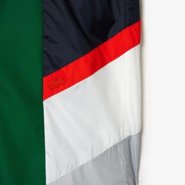  Erkek Relaxed Fit Renk Bloklu Renkli Eşofman Altı