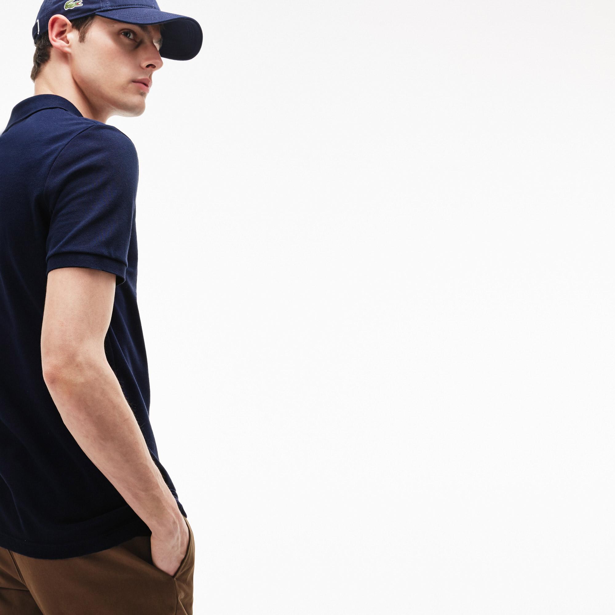 Lacoste L.12.12 Erkek Slim Fit Lacivert Polo