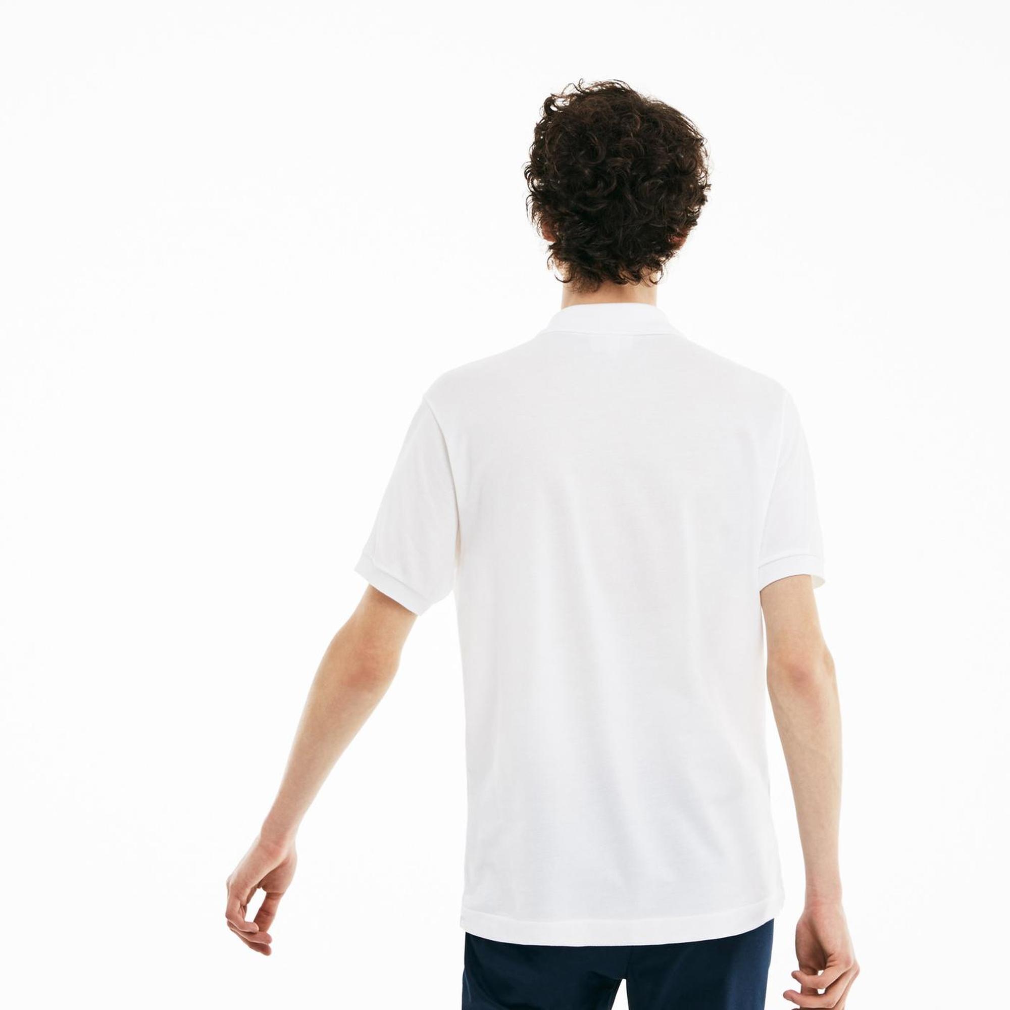 Lacoste Erkek Classic Fit L1212 Beyaz Polo