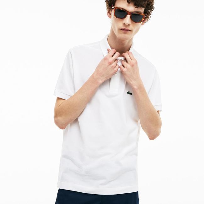  Lacoste Erkek Classic Fit L1212 Beyaz Polo