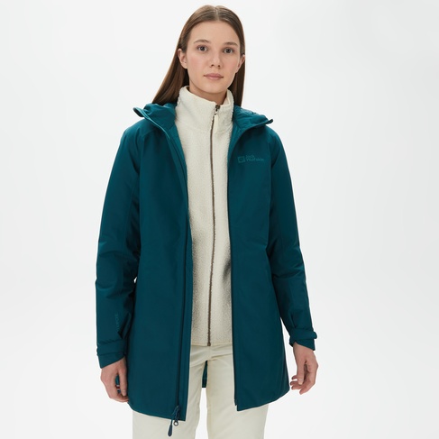  Jack Wolfskin Heidelstein Ins Kadın Yeşil Outdoor Ceket
