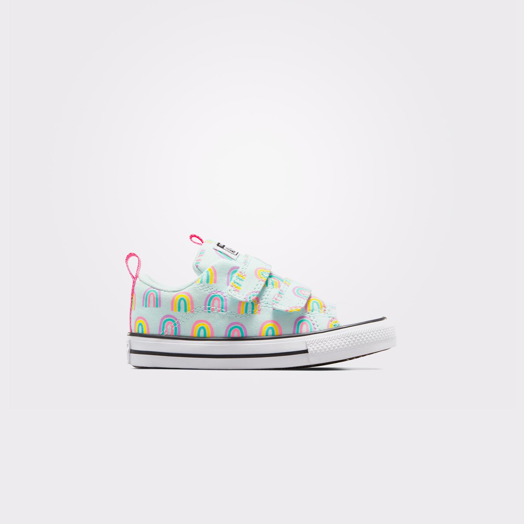 Converse Chuck Taylor All Star Rave Easy-On Rainbows Çocuk Mavi Sneaker