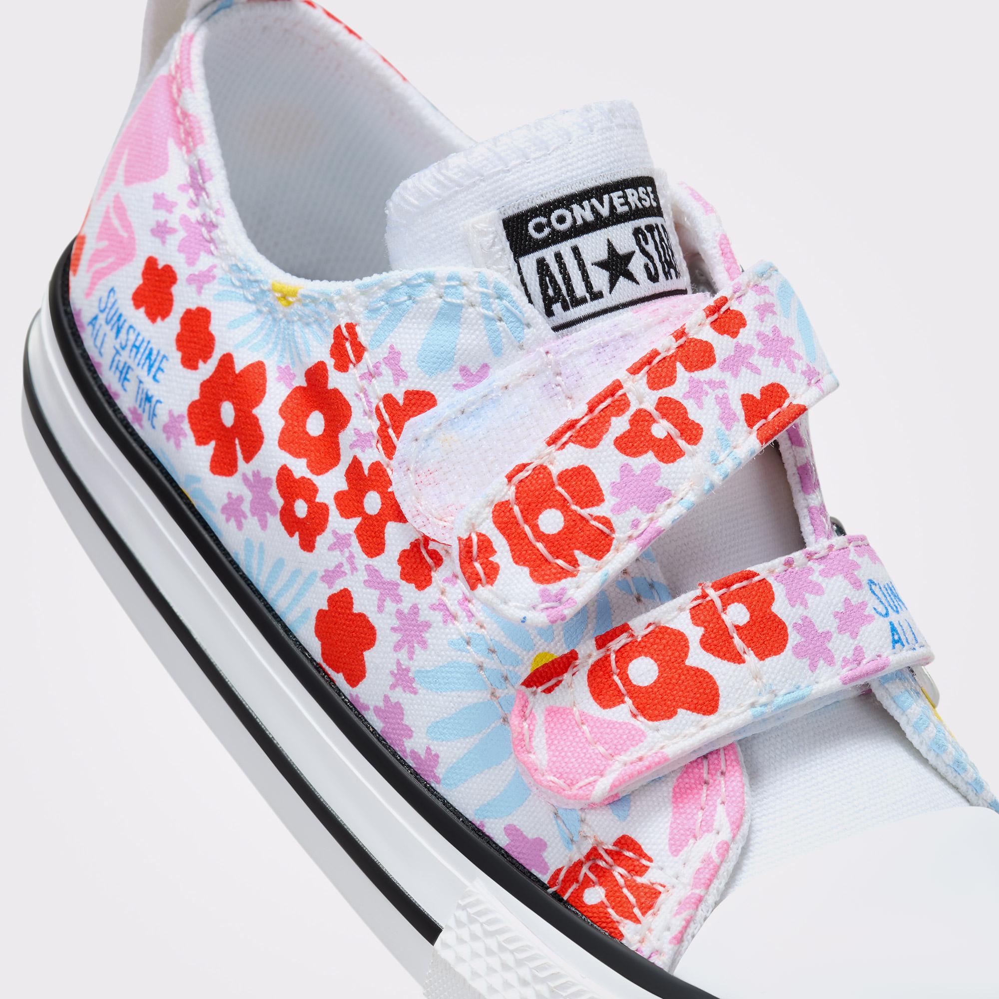 Converse Chuck Taylor All Star Easy On Floral Çocuk Renkli Sneaker