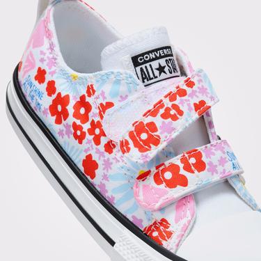  Converse Chuck Taylor All Star Easy On Floral Çocuk Renkli Sneaker
