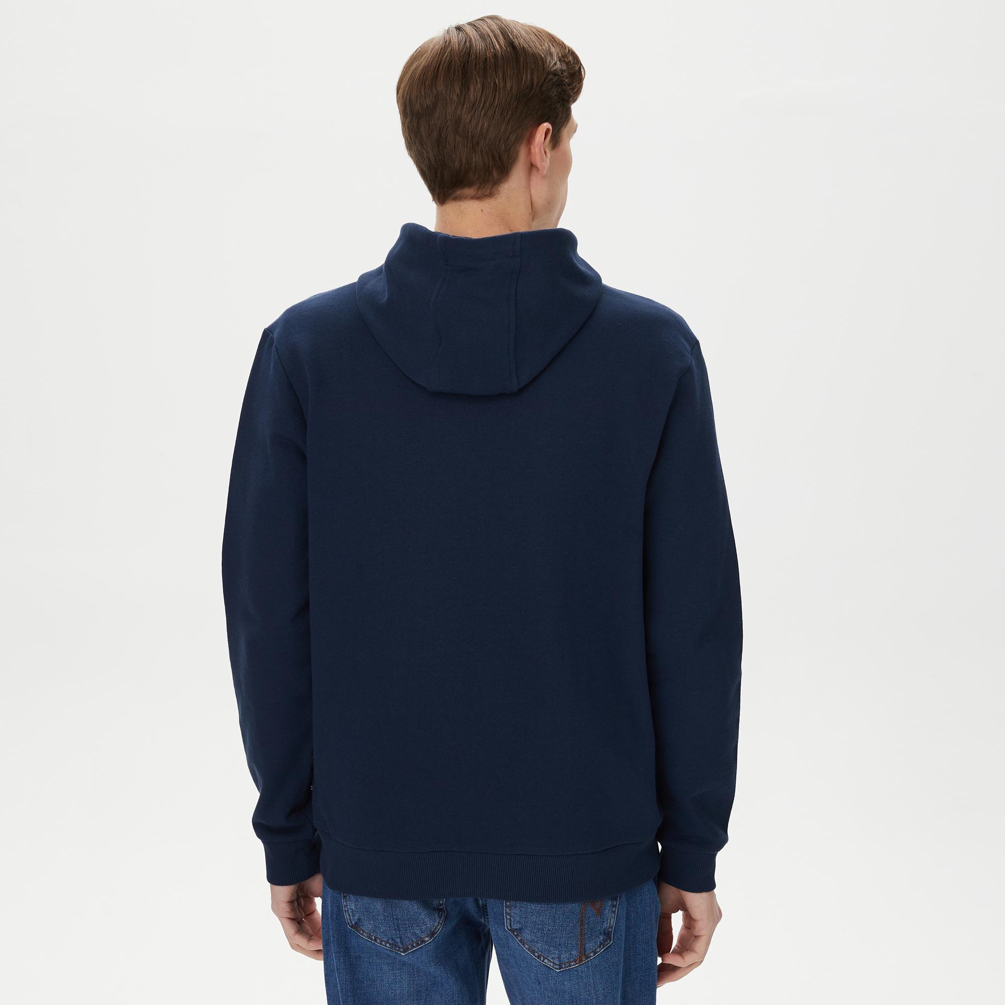 Nautica Erkek Lacivert Standart Fit Sweatshirt