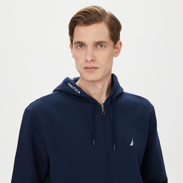  Nautica Erkek Lacivert Standart Fit Sweatshirt