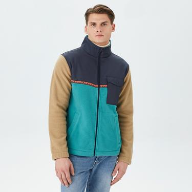  Billabong Boundary Trail Zip Erkek Mavi Ceket