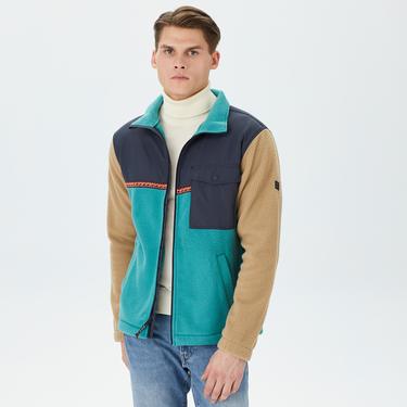  Billabong Boundary Trail Zip Erkek Mavi Ceket