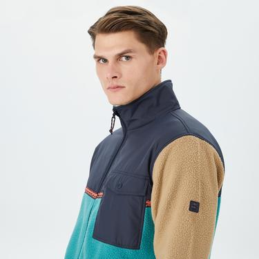  Billabong Boundary Trail Zip Erkek Mavi Ceket
